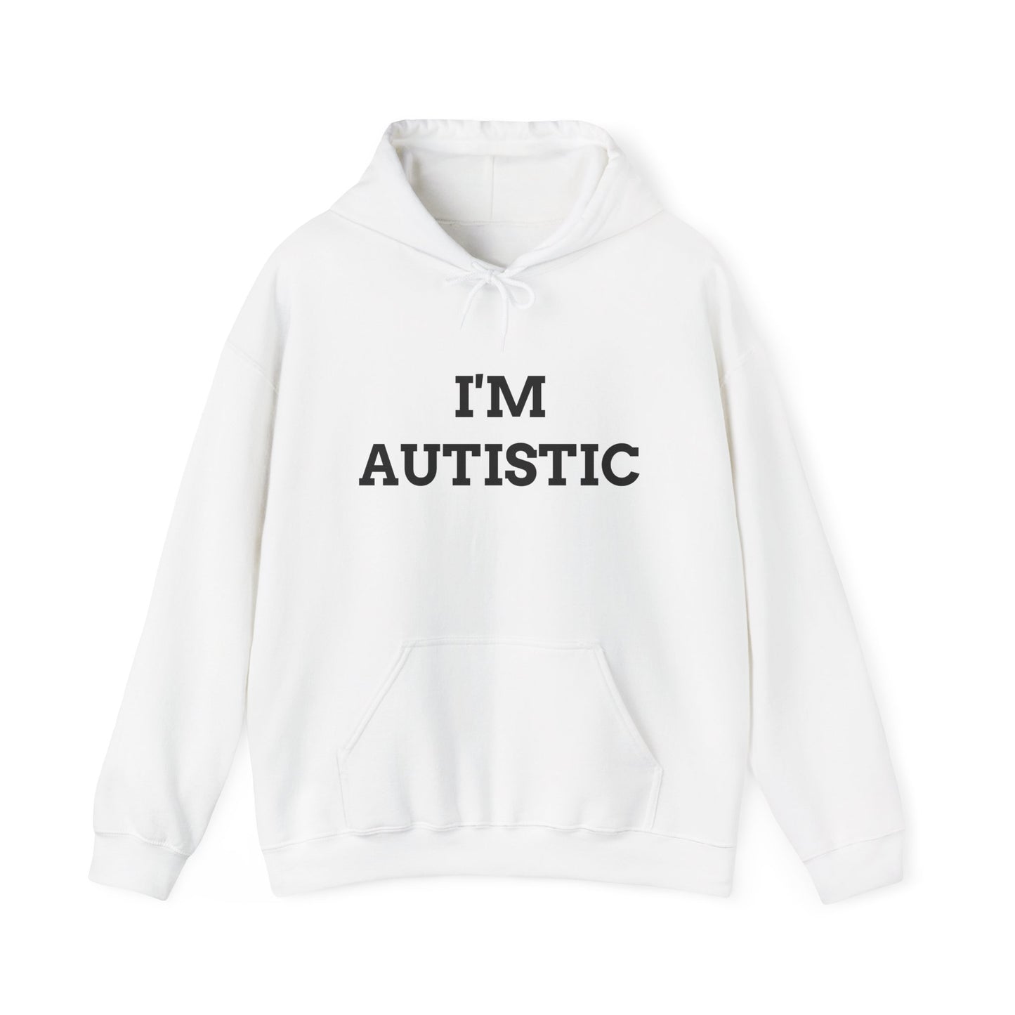 "I'M AUTISTIC" Unwearablez 'AUTISM' meme Collection Unisex Hoodie