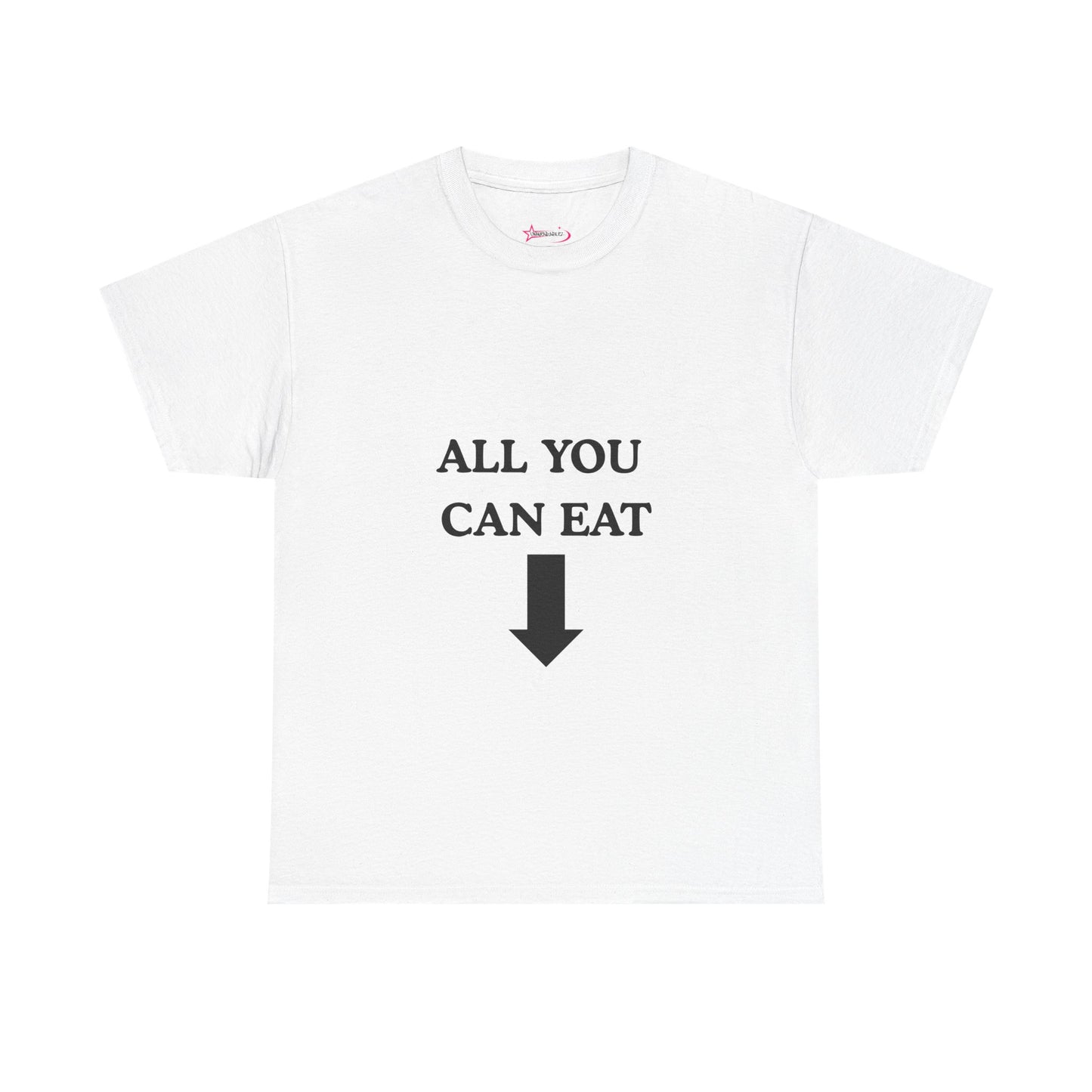 "ALL YOU CAN EAT" -  Unwearablez Unisex tee - EU EDITION