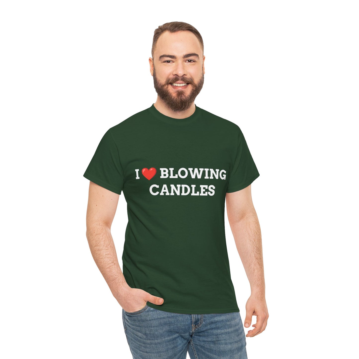 "I love blowing candles" - Unwearablez 'Blowing Candles' meme Collection Unisex tee