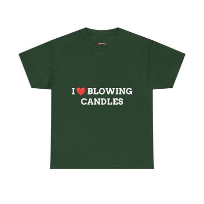 "I LOVE BLOWING CANDLES" - Unwearablez 'BLOWING CANDLES' meme Collection Unisex tee - EU EDITION