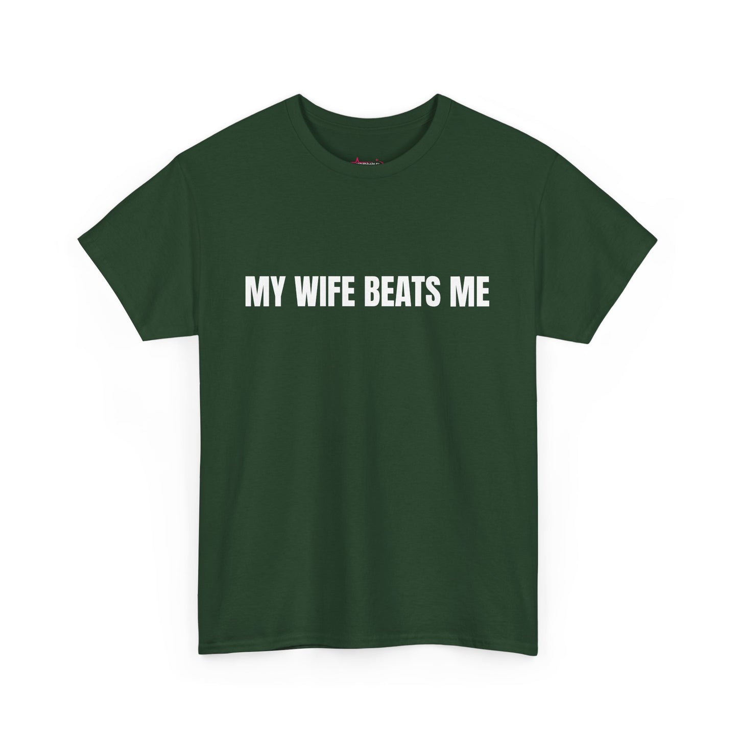 "My wife beats me" - Unwearablez 'Domestic' meme Collection Unisex tee