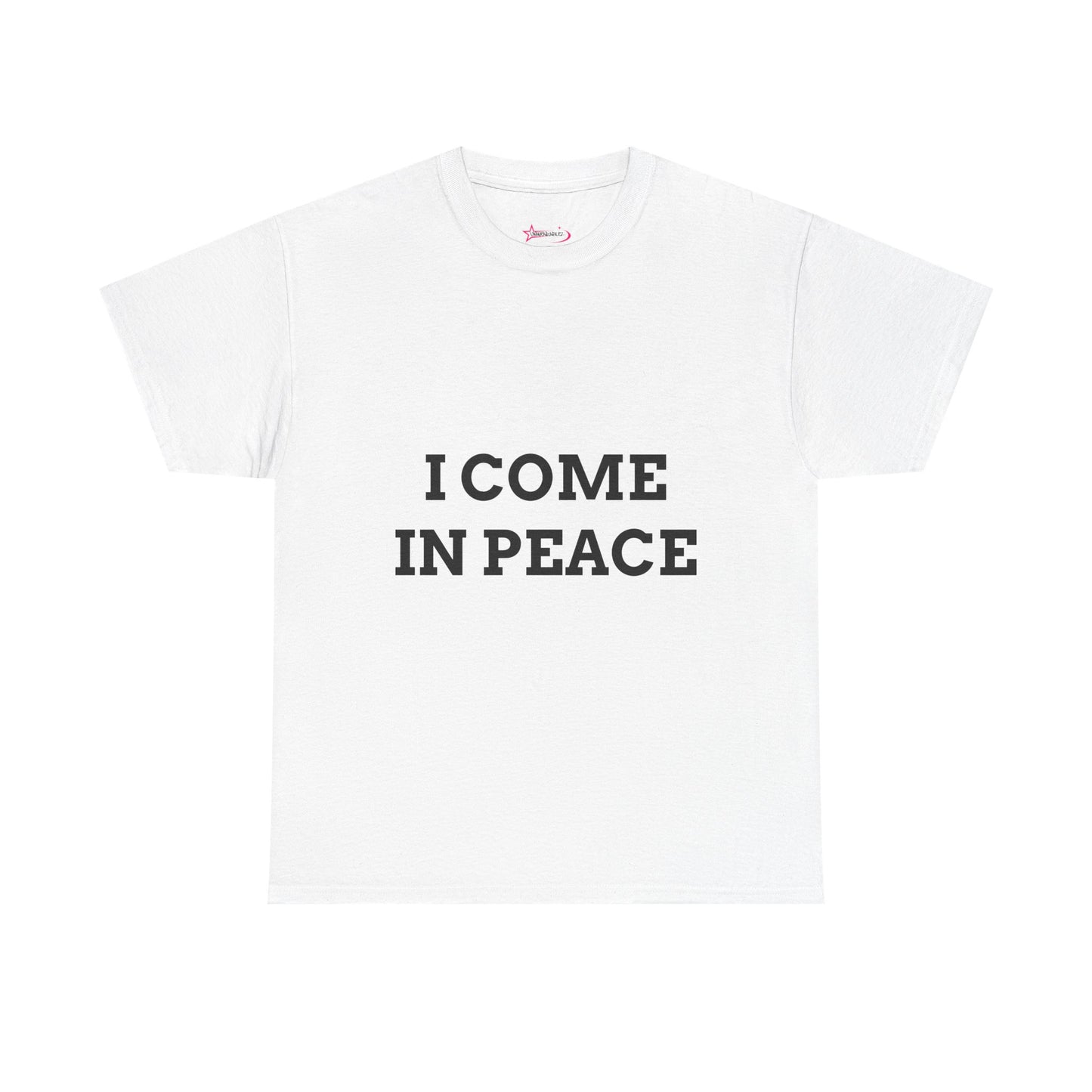 "I COME IN PEACE" - Unwearablez 'PEACE' meme Collection Unisex tee - EU Edition