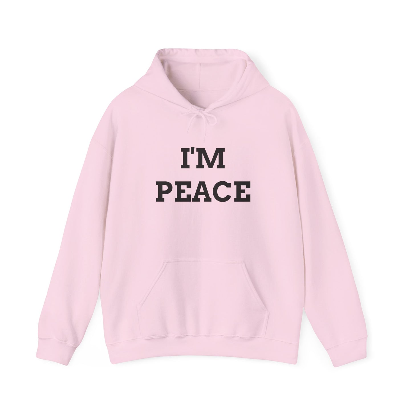 "I'M PEACE" Unwearablez 'Peace' meme Collection Unisex Hoodie