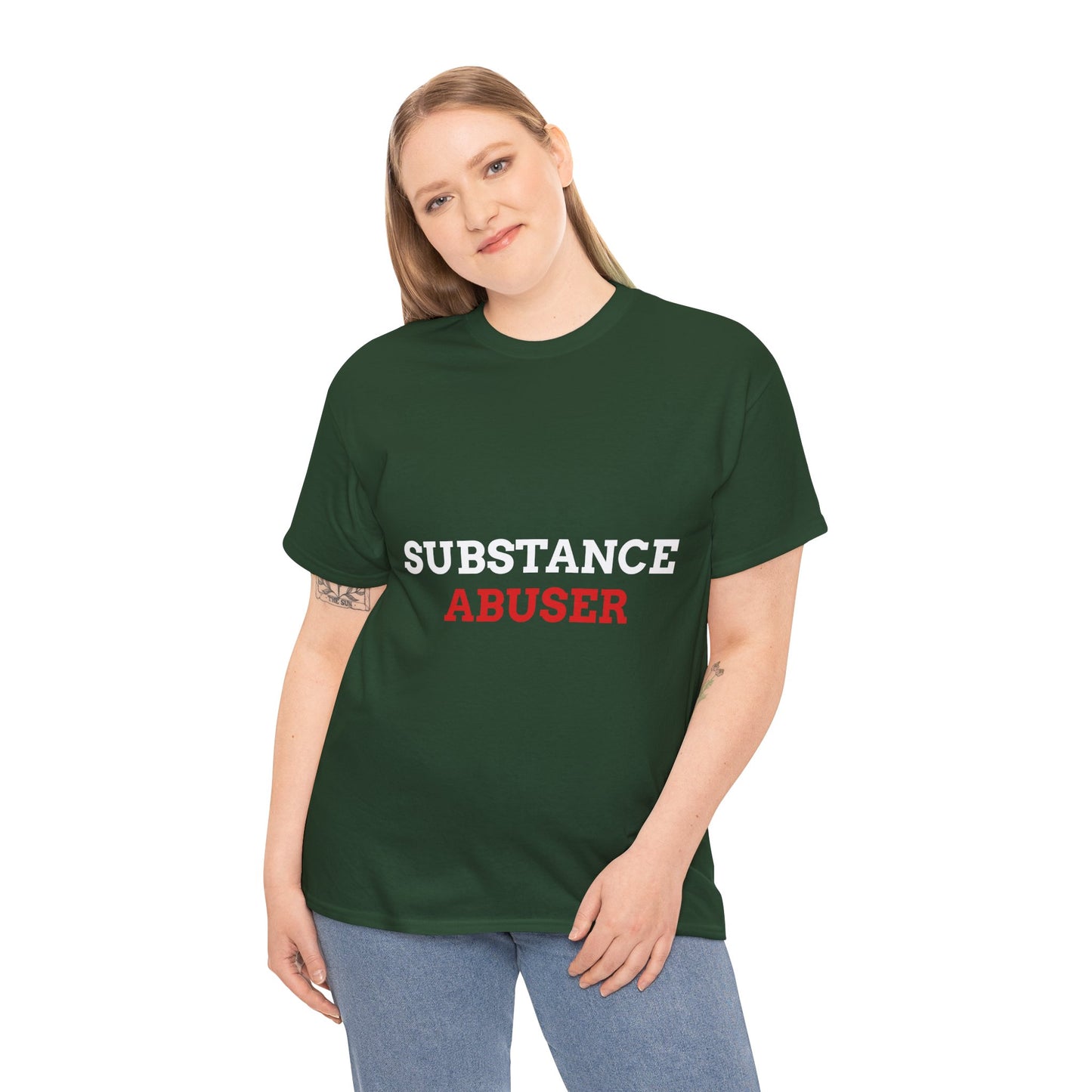 "SUBSTANCE ABUSER" - Unwearablez 'Substance' meme Collection Unisex tee