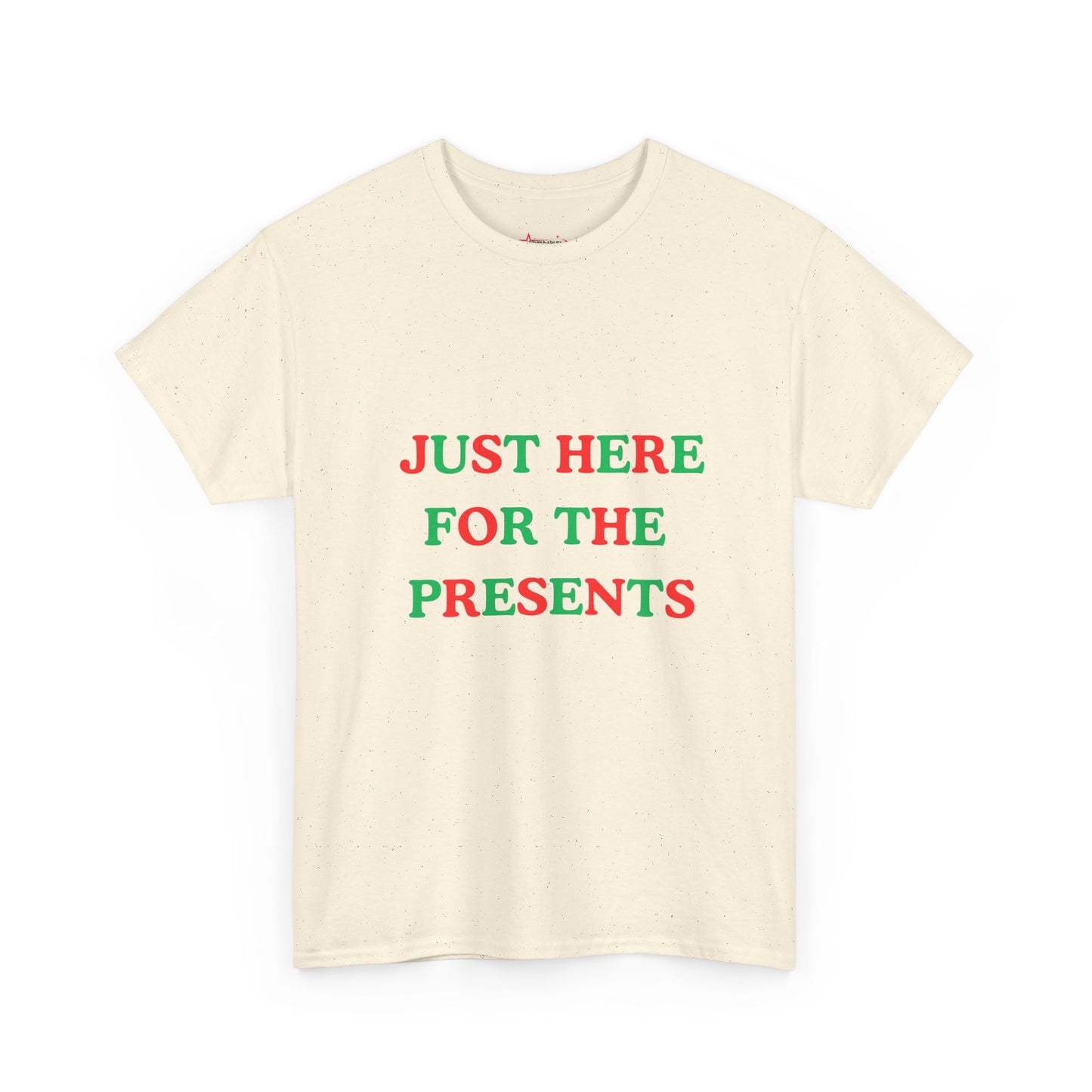 "JUST HERE FOR THE PRESENTS" - Unwearablez 'Xmas' Collection Unisex tee - US Edition