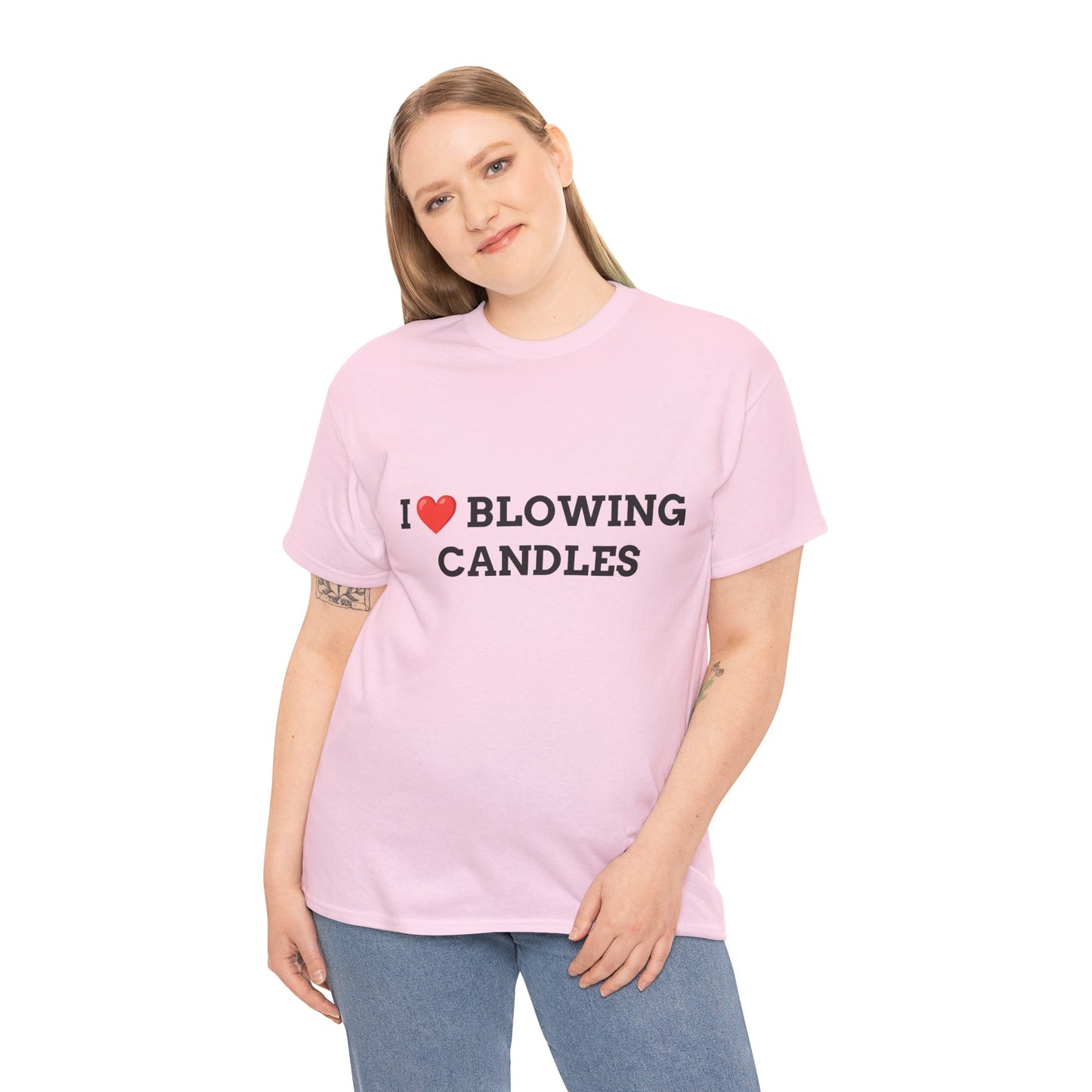 "I love blowing candles" - Unwearablez 'Blowing Candles' meme Collection Unisex tee