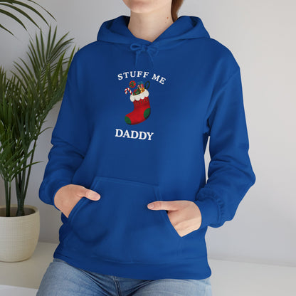 "STUFF ME DADDY" - Unwearablez' 'Xmas' Collection Unisex hoodie - US Edition