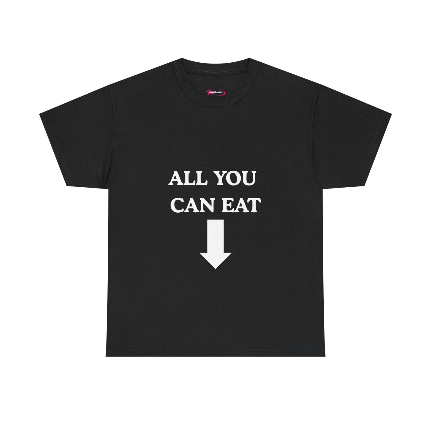"ALL YOU CAN EAT" -  Unwearablez Unisex tee - EU EDITION