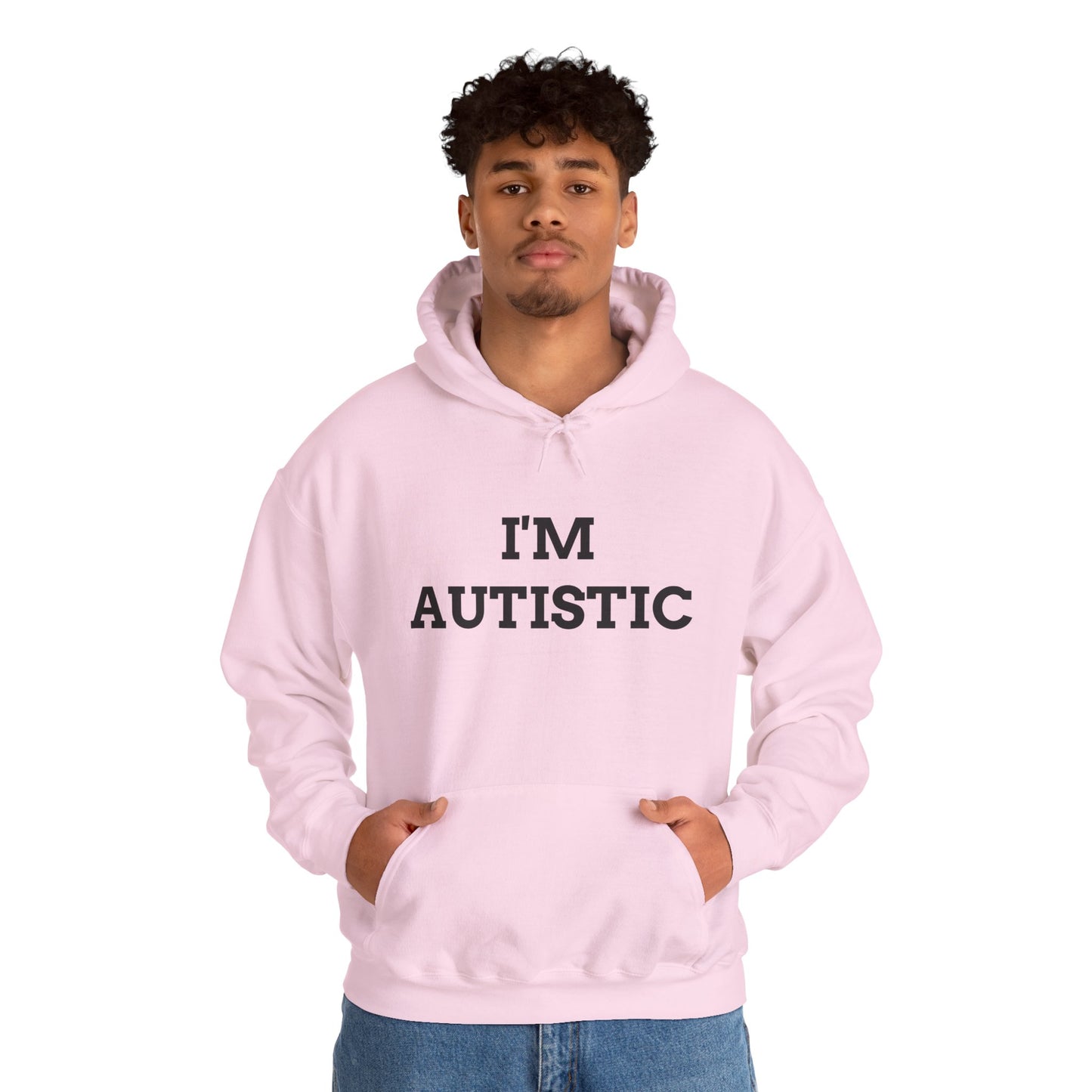 "I'M AUTISTIC" Unwearablez 'AUTISM' meme Collection Unisex Hoodie