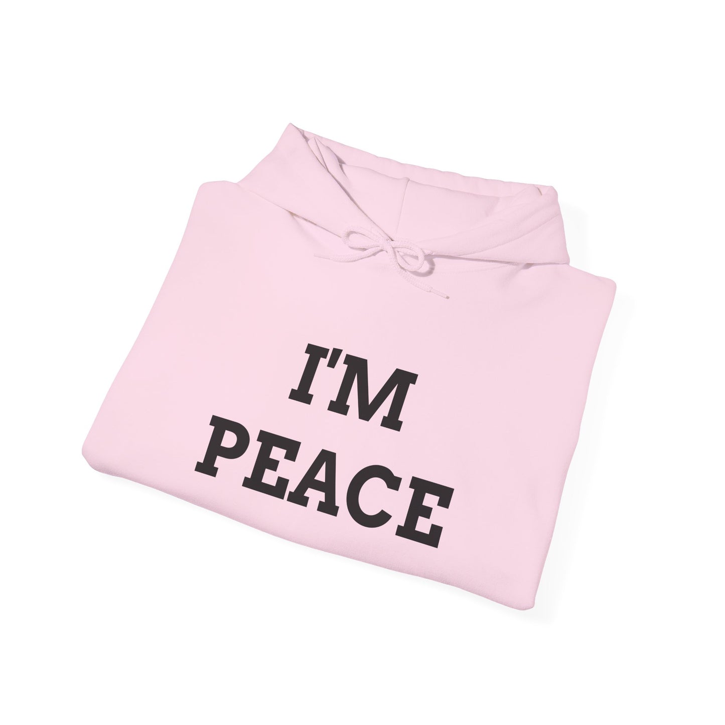 "I'M PEACE" Unwearablez 'Peace' meme Collection Unisex Hoodie
