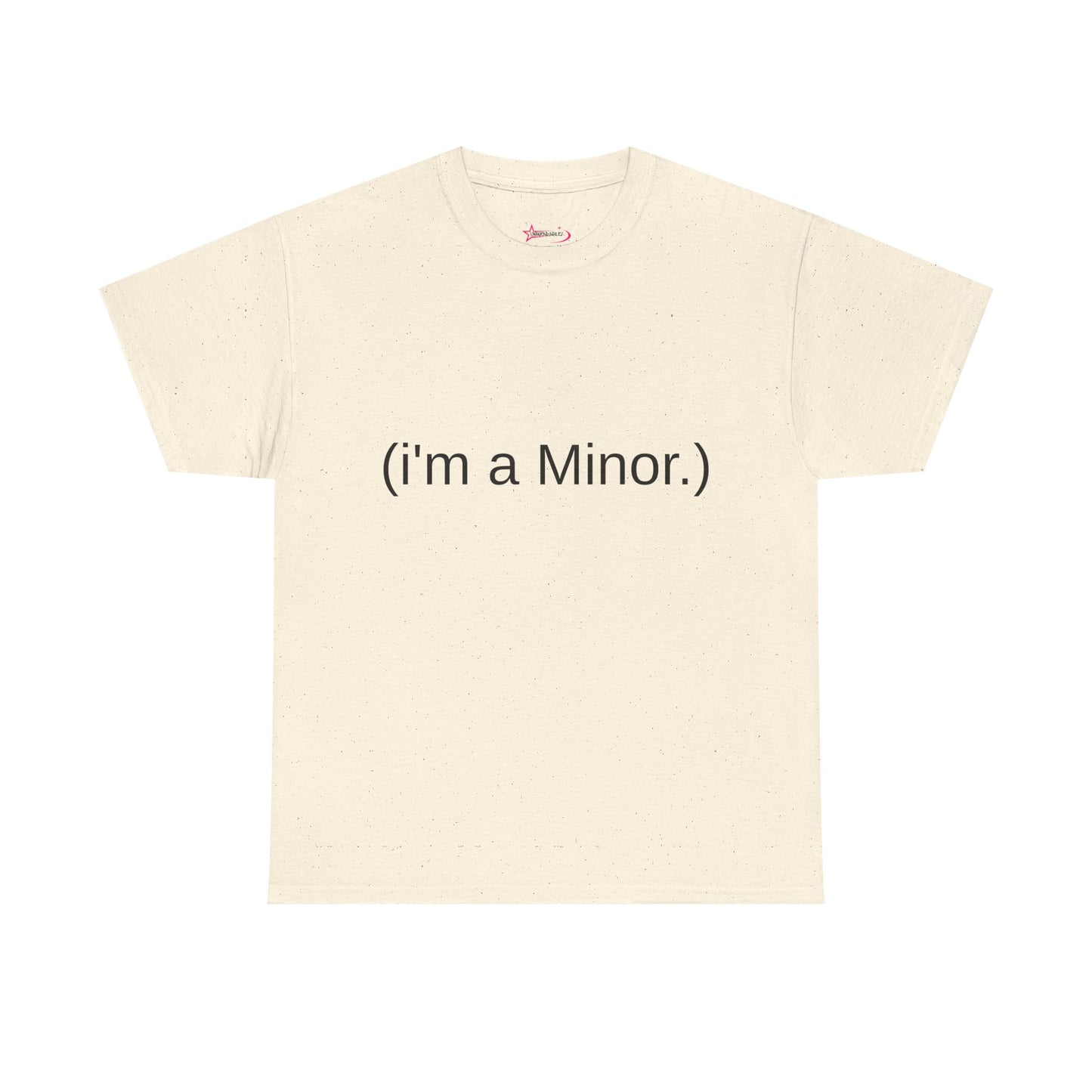 "(i'm a minor.)" - Unwearablez 'ILLEGAL' meme Collection Unisex tee - EU Edition