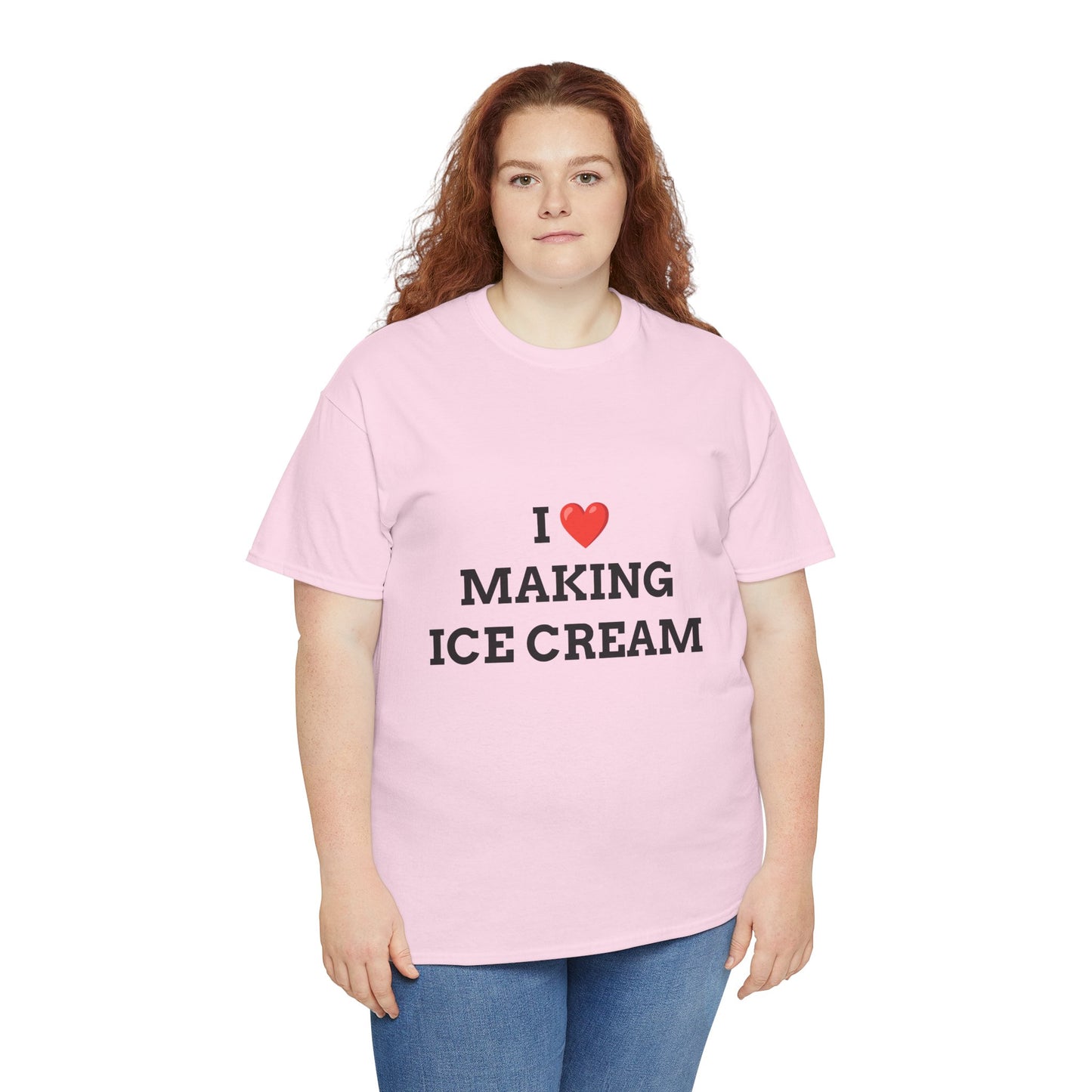 "I LOVE MAKING ICE CREAM" - Unwearablez 'ICE CREAM' meme Collection Unisex tee - EU EDITION