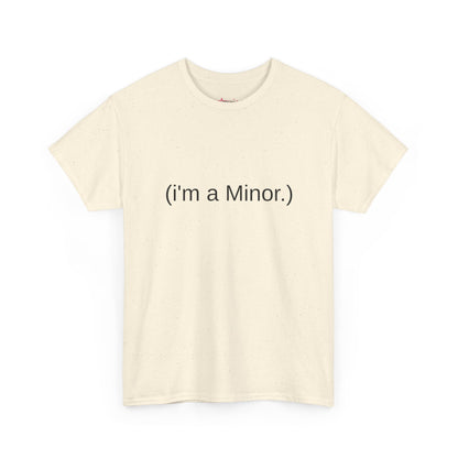 "(i'm a minor)" - Unwearablez 'ILLEGAL' meme Collection Unisex tee - US Edition