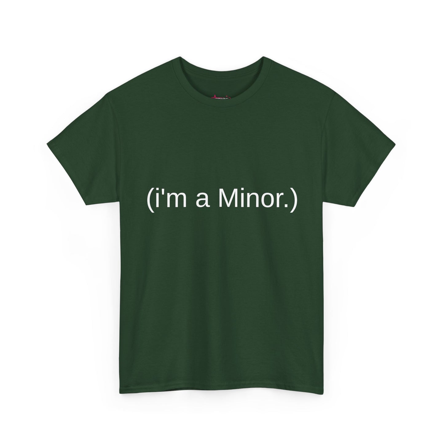 "(i'm a minor.)" - Unwearablez 'ILLEGAL' meme Collection Unisex tee - EU Edition