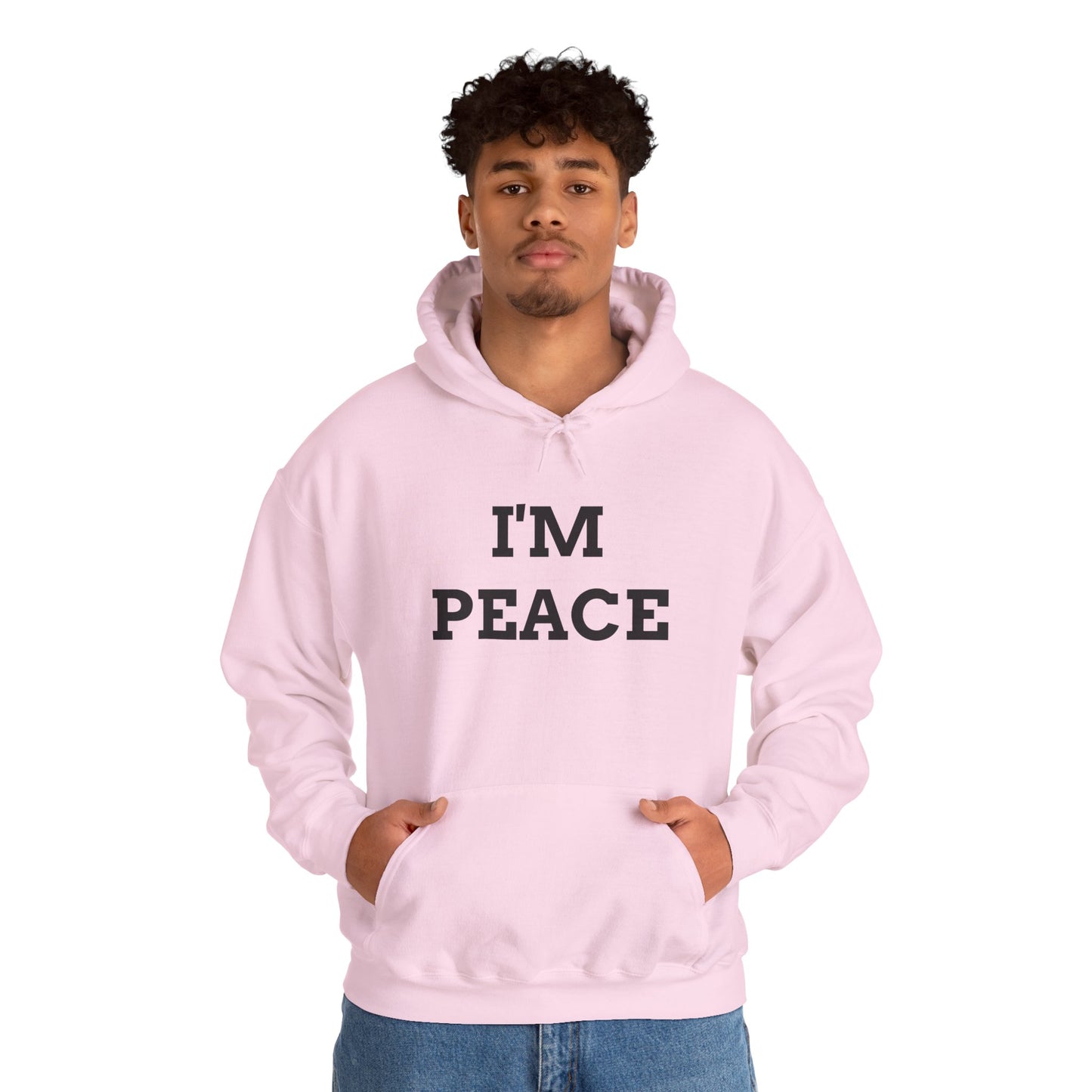 "I'M PEACE" Unwearablez 'Peace' meme Collection Unisex Hoodie