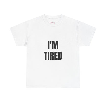 'I'M TIRED ' - Unwearablez couple's bundle - WHITE