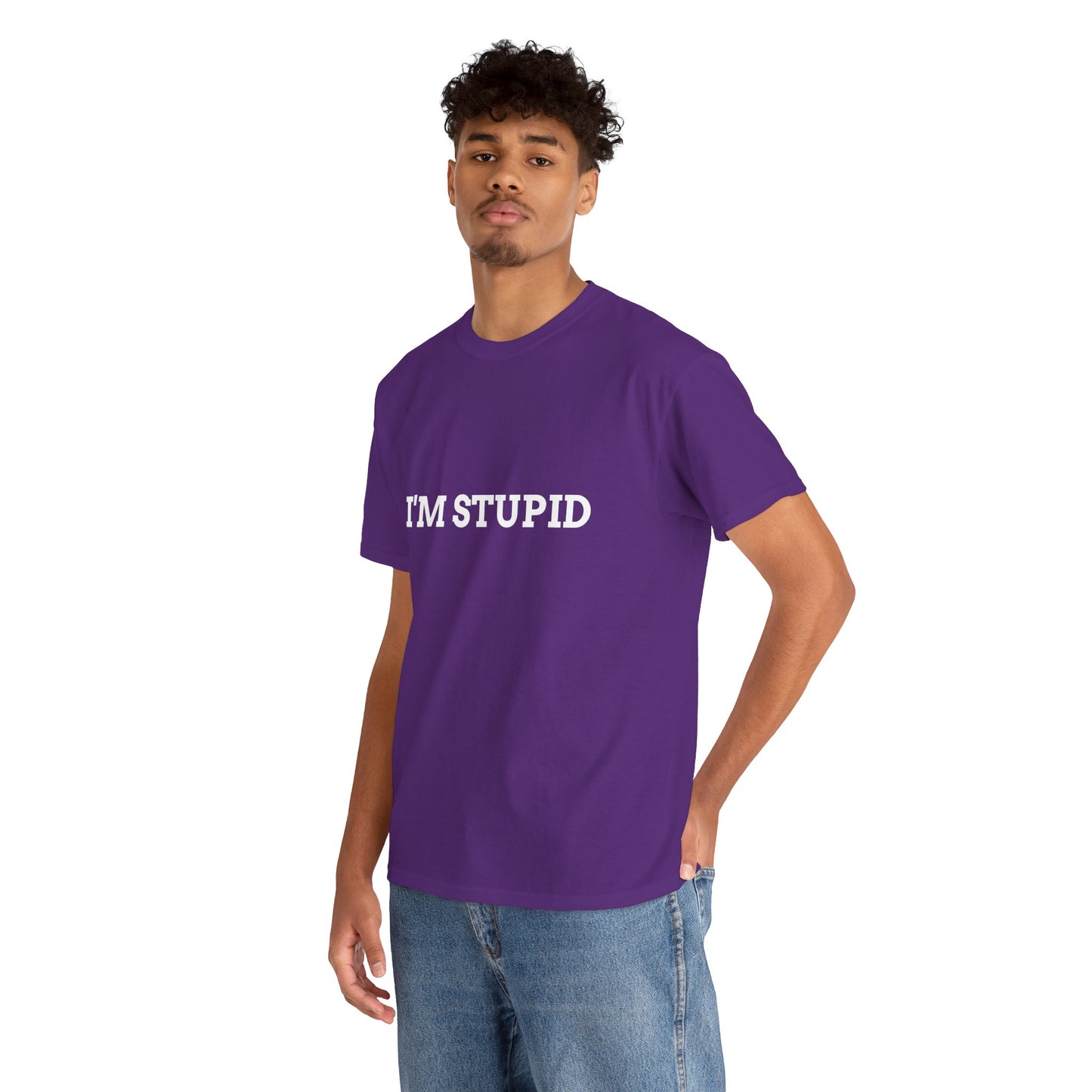 "I'm Stupid" - Unwearablez 'F*cking Stupid' meme Collection Unisex tee