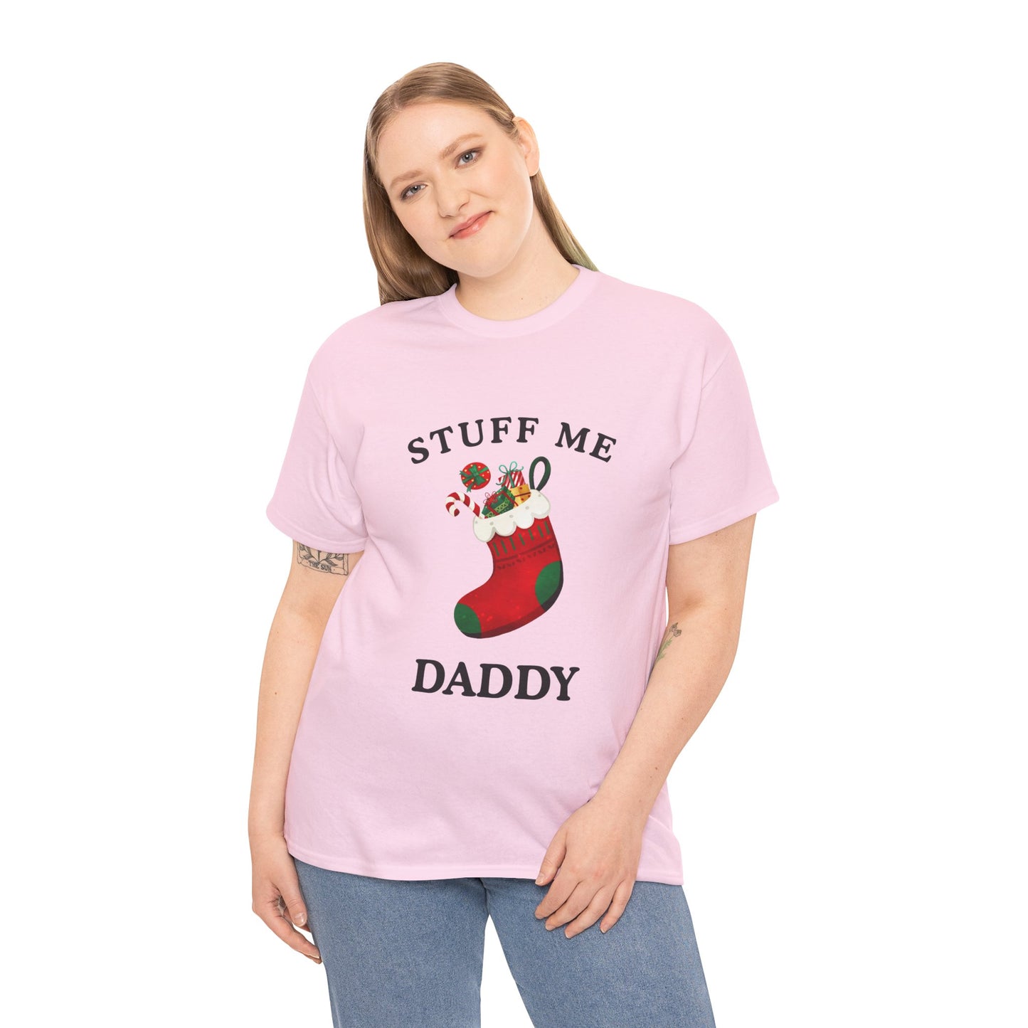 "STUFF ME DADDY" - Unwearablez' 'Xmas' Collection Unisex Tee - US Edition
