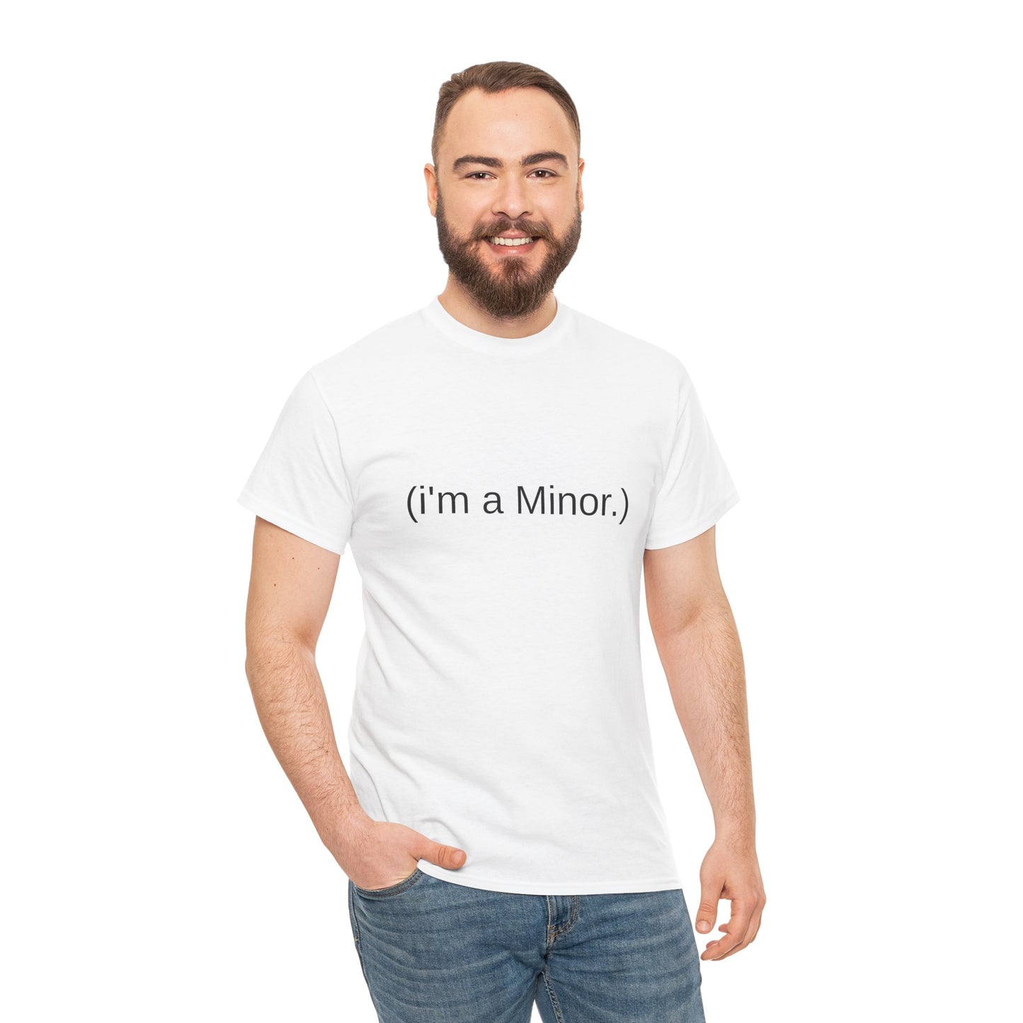 "(i'm a minor)" - Unwearablez 'ILLEGAL' meme Collection Unisex tee - US Edition