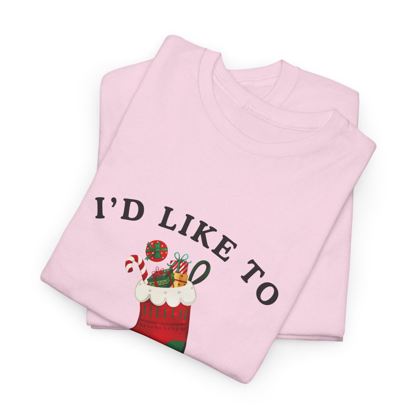 "I'D LIKE TO STUFF YOUR STOCKING" - Unwearablez' 'Xmas' Collection Unisex tee - US Edition