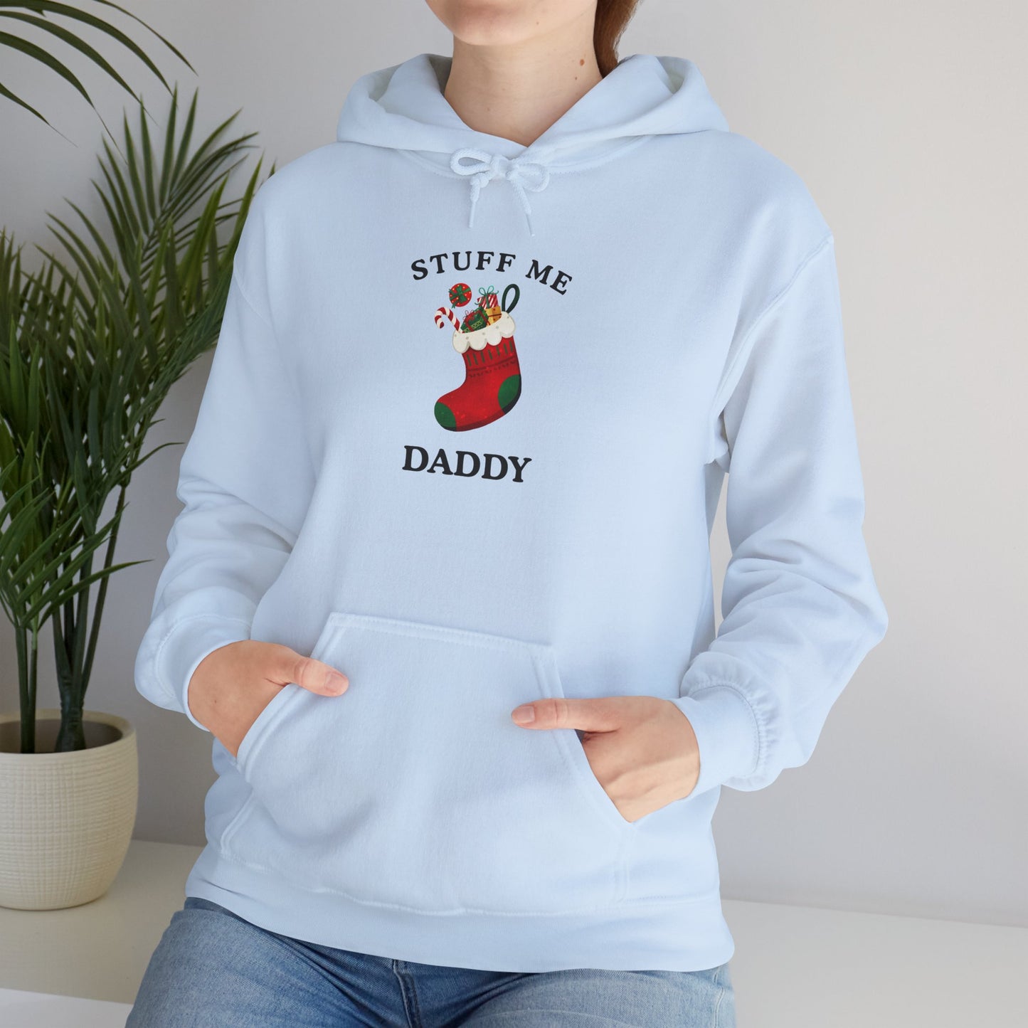 "STUFF ME DADDY" - Unwearablez' 'Xmas' Collection Unisex hoodie - US Edition