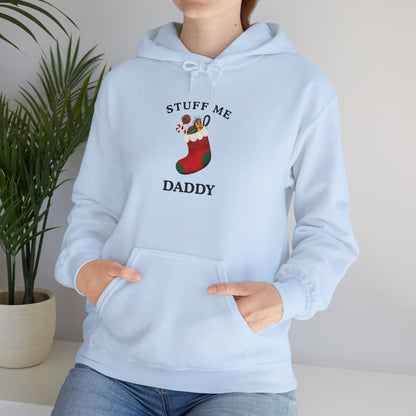 "STUFF ME DADDY" - Unwearablez' 'Xmas' Collection Unisex hoodie - US Edition