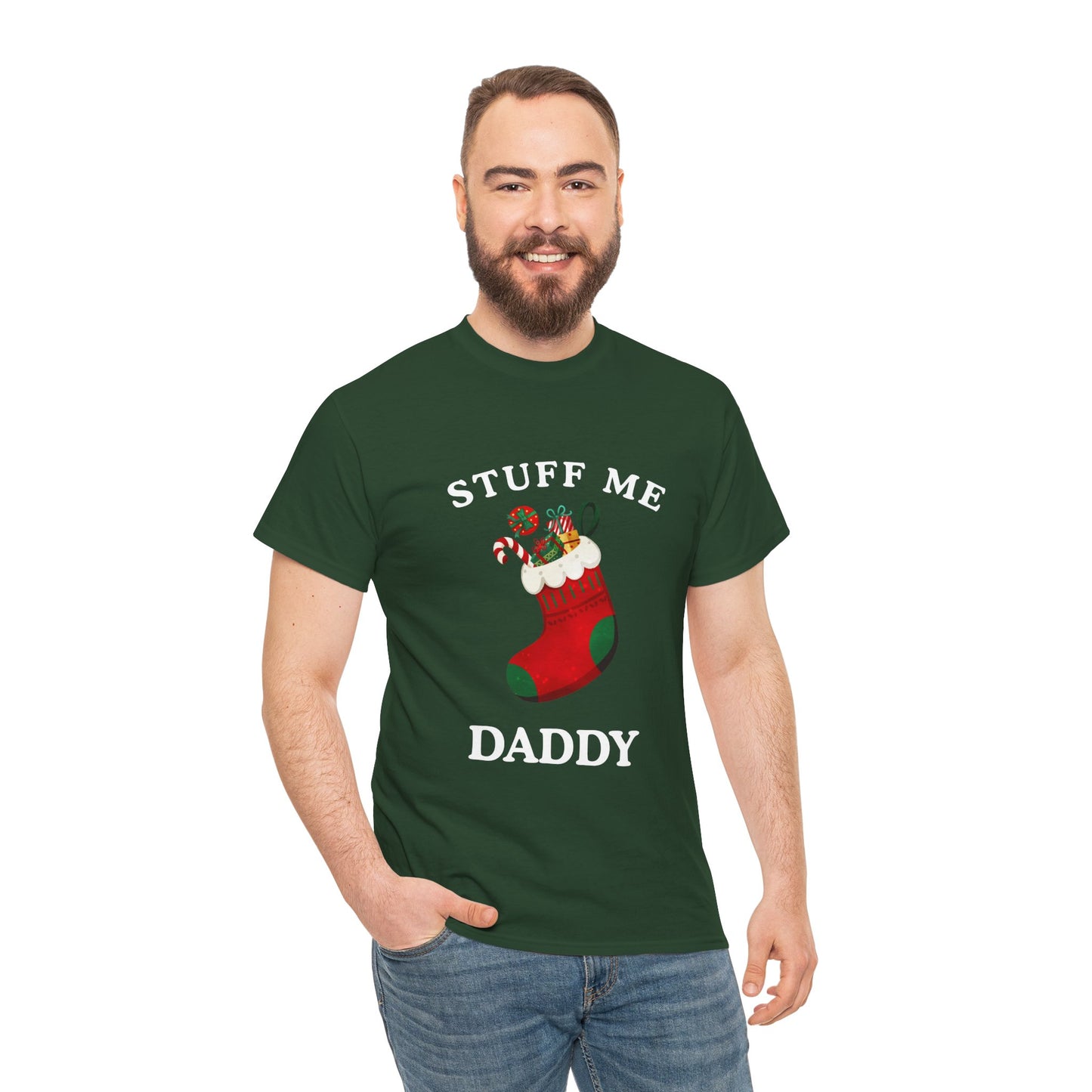 "STUFF ME DADDY" - Unwearablez' 'Xmas' Collection Unisex Tee - US Edition