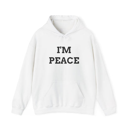 "I'M PEACE" Unwearablez 'Peace' meme Collection Unisex Hoodie