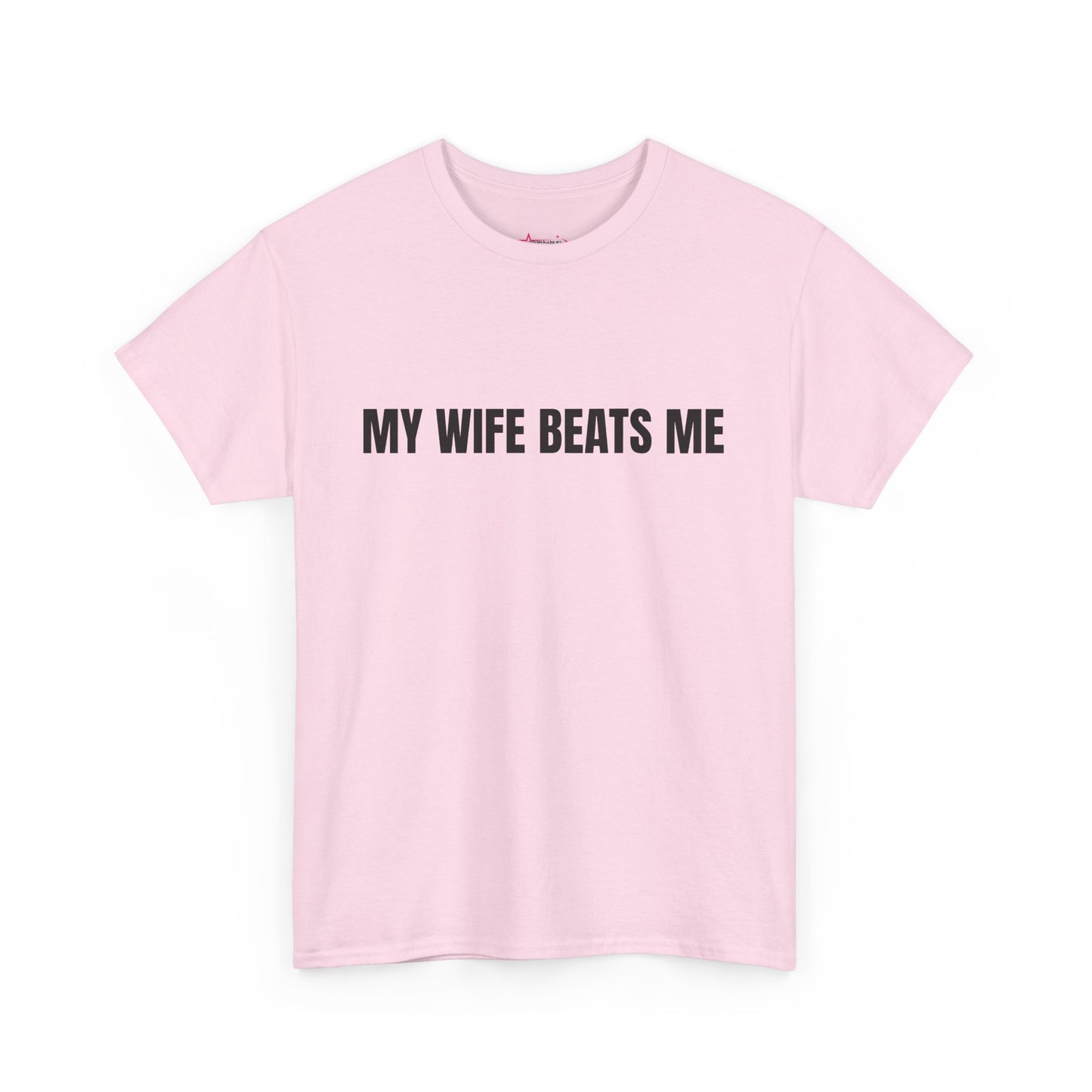 "My wife beats me" - Unwearablez 'Domestic' meme Collection Unisex tee