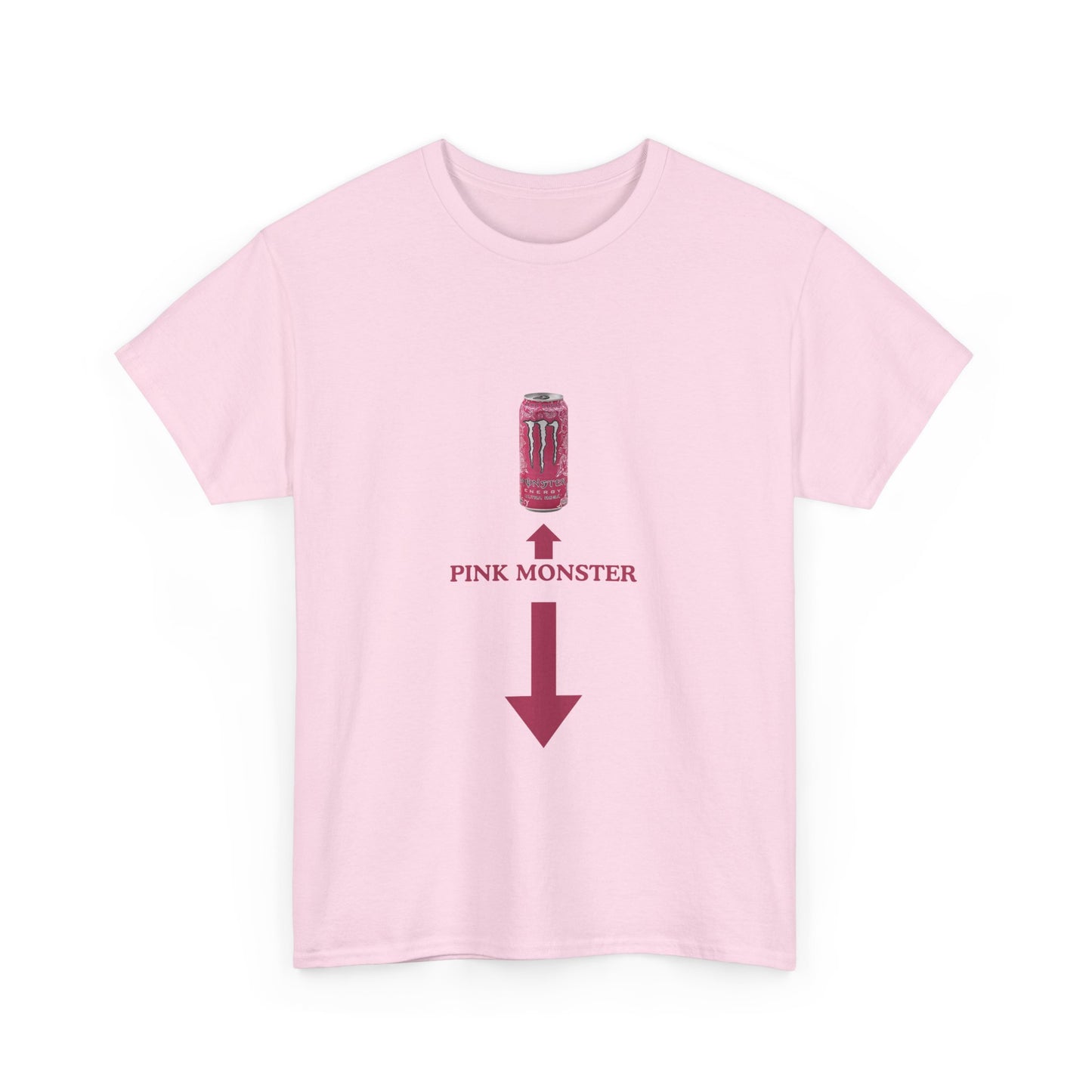 "PINK MONSTER" - Unwearablez 'Monster' meme Collection Unisex tee