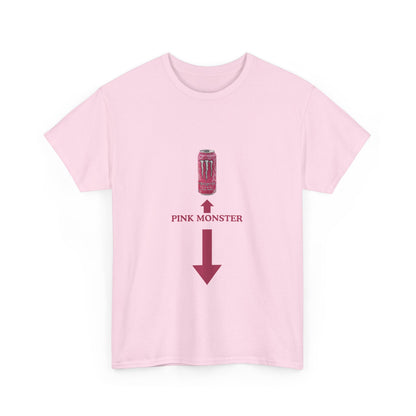 "PINK MONSTER" - Unwearablez 'Monster' meme Collection Unisex tee