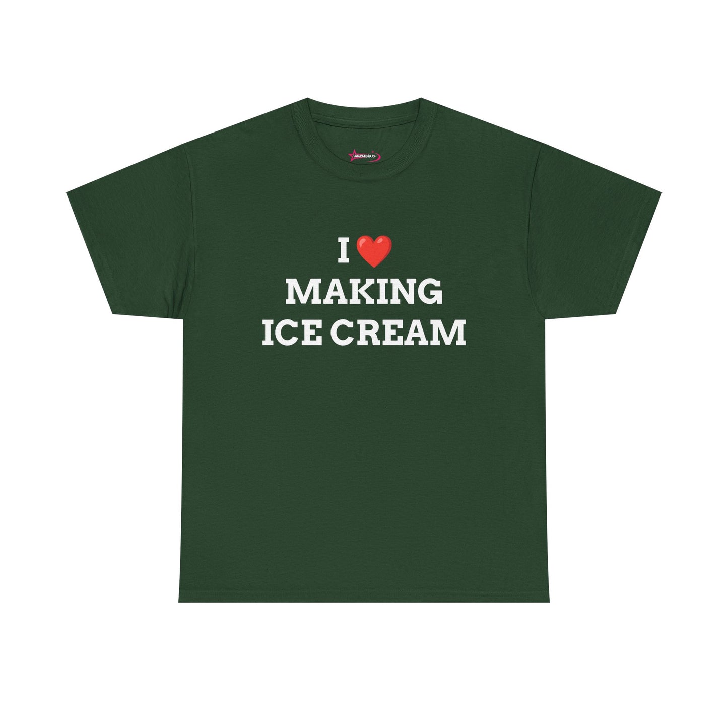 "I love Making Ice Cream" - Unwearablez 'Ice Cream' meme Collection Unisex tee