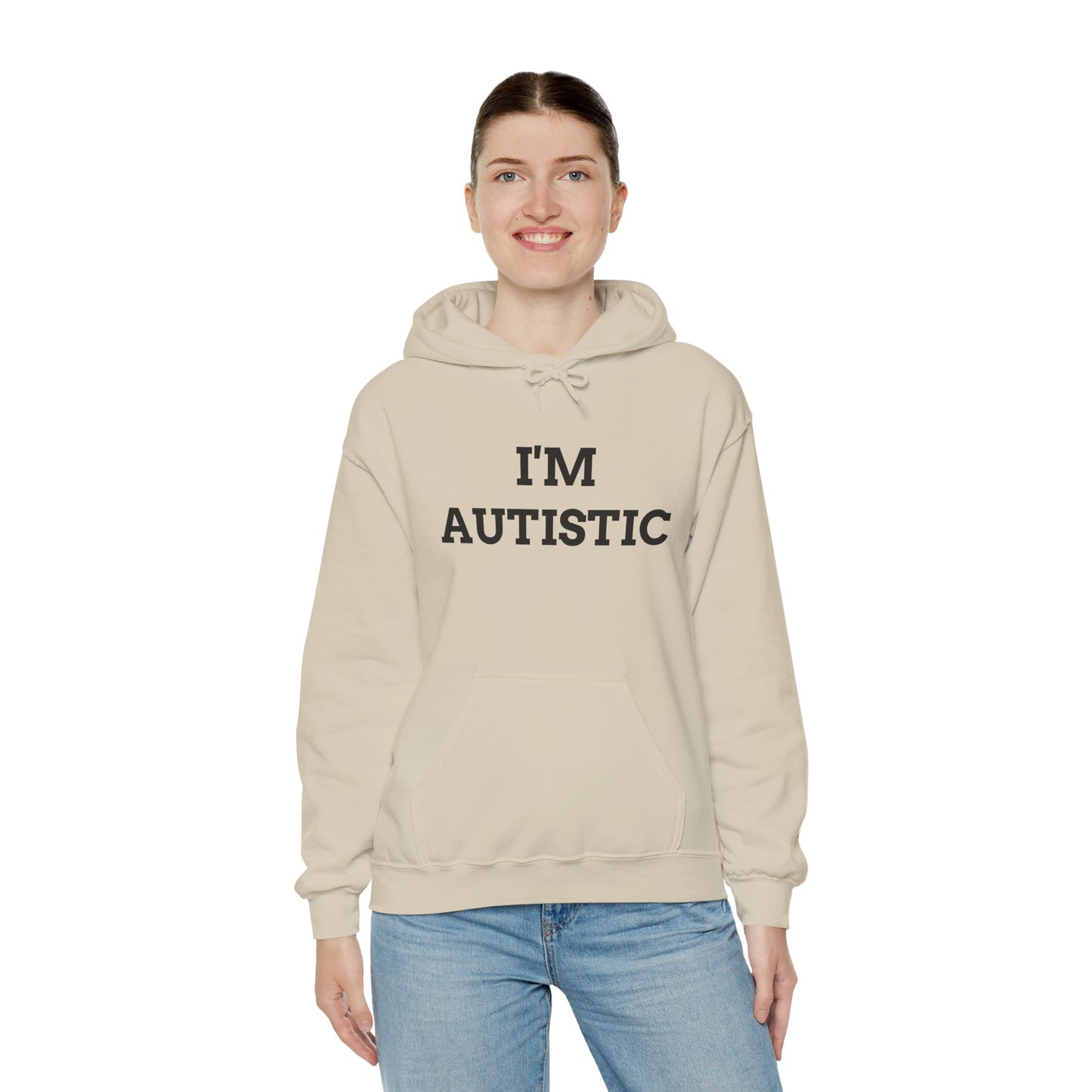 "I'M AUTISTIC" Unwearablez 'AUTISM' meme Collection Unisex Hoodie