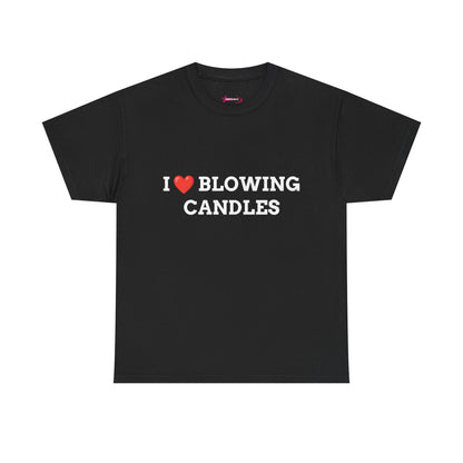 "I love blowing candles" - Unwearablez 'Blowing Candles' meme Collection Unisex tee