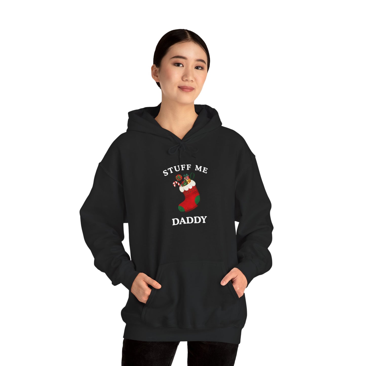 "STUFF ME DADDY" - Unwearablez' 'Xmas' Collection Unisex hoodie - US Edition
