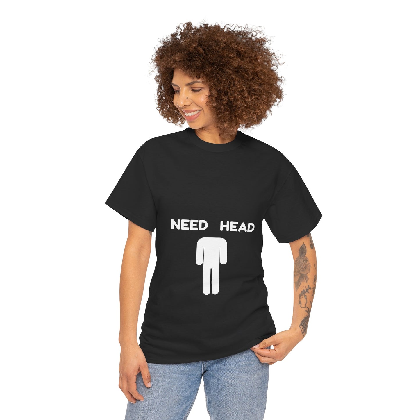 "Need Head" - Unwearablez 'Head' meme Collection Unisex tee