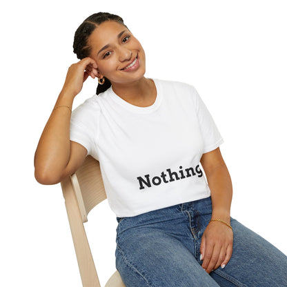 "NOTHING" - Unwearablez JET2 meme Collection Unisex tee - UK EDITION