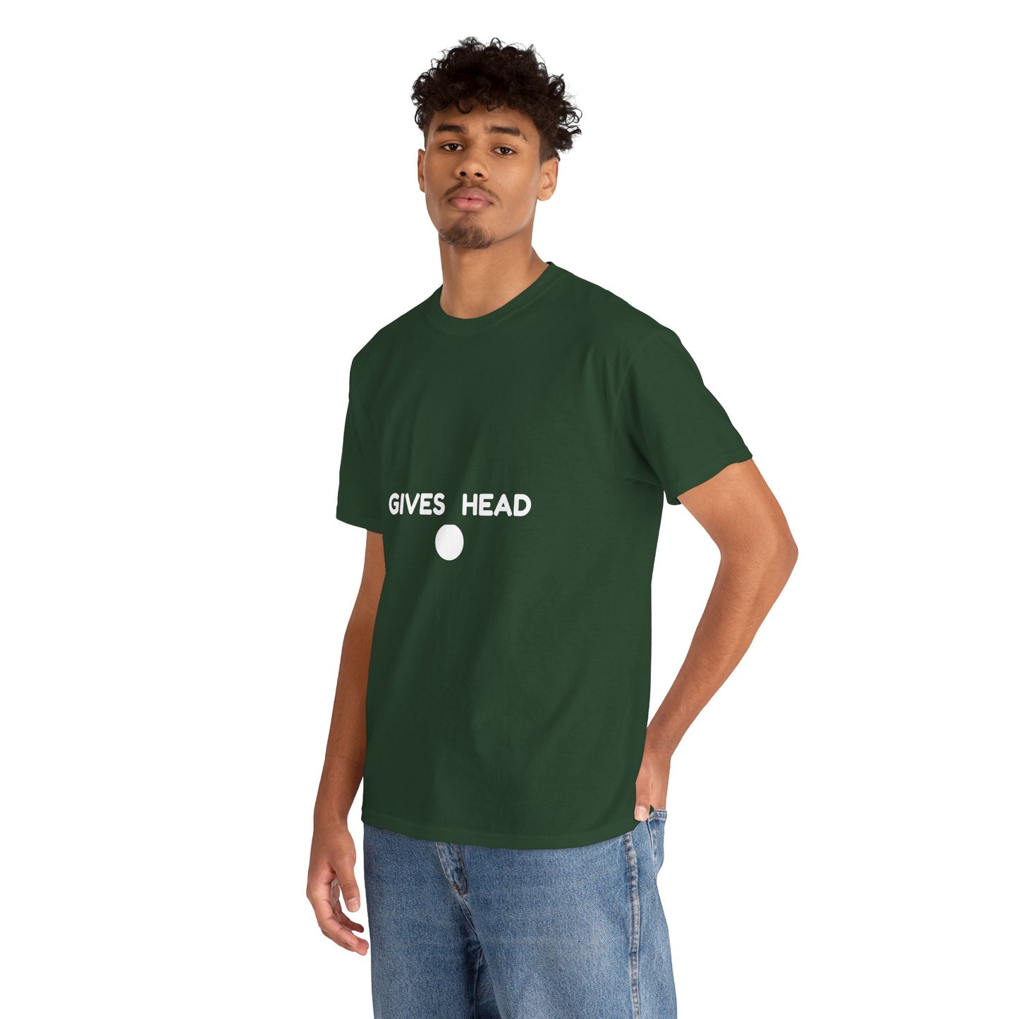 "GIVES HEAD" - Unwearablez 'NEEDS HEAD' meme Collection Unisex tee - EU EDITION