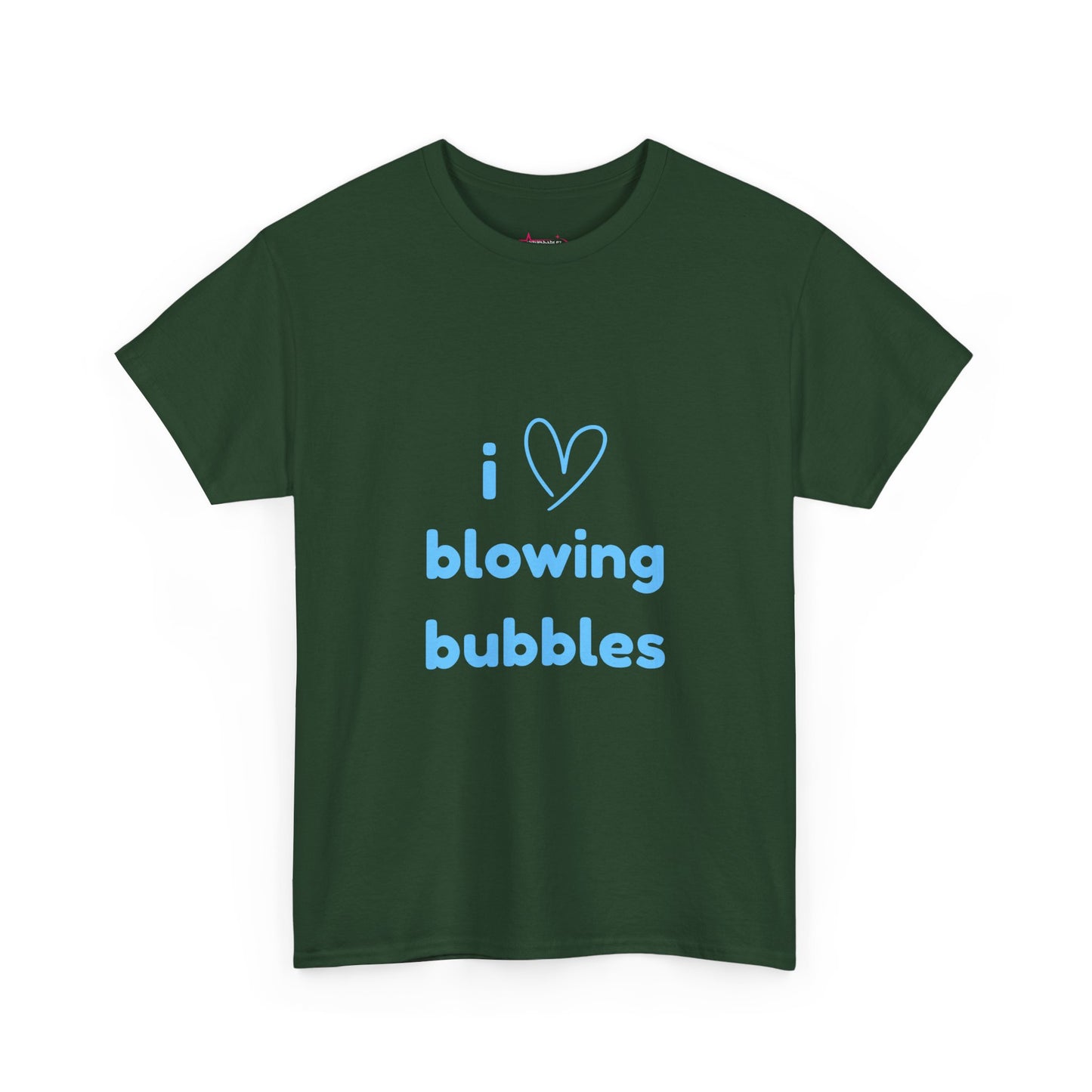 "I LOVE BLOWING BUBBLES" - Unwearablez 'BLOWING BUBBLES' meme Collection Unisex tee - EU EDITION