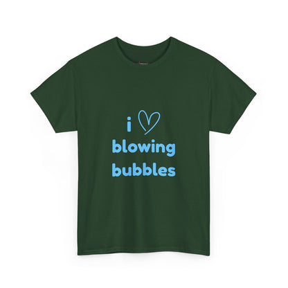 "I LOVE BLOWING BUBBLES" - Unwearablez 'BLOWING BUBBLES' meme Collection Unisex tee - EU EDITION