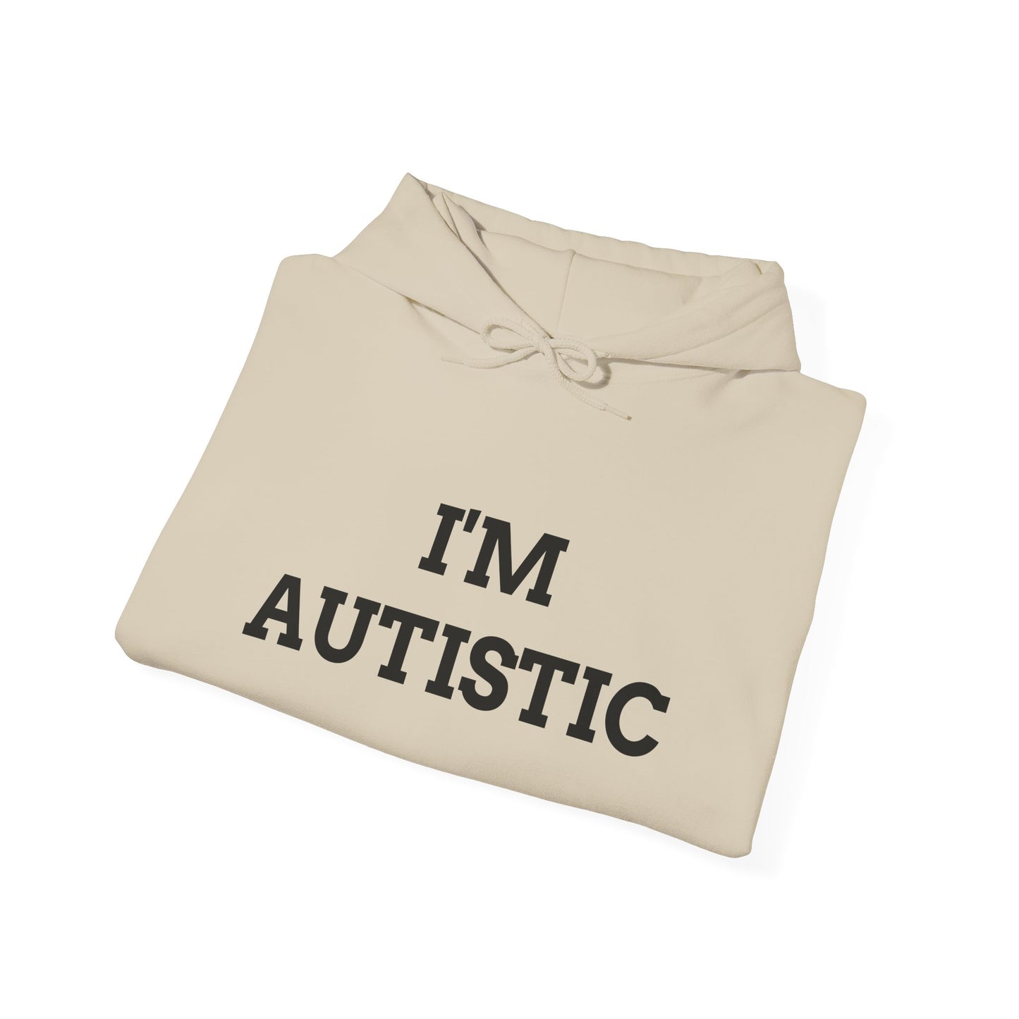 "I'M AUTISTIC" Unwearablez 'AUTISM' meme Collection Unisex Hoodie