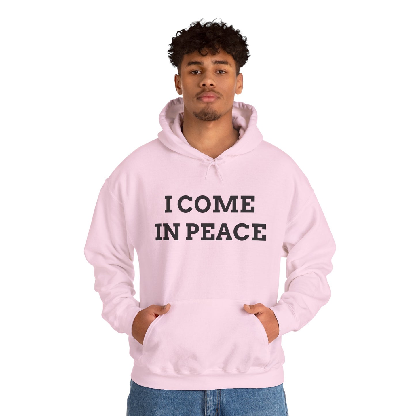 "I Come in Peace" Unwearablez 'Peace' meme Collection Unisex Hoodie
