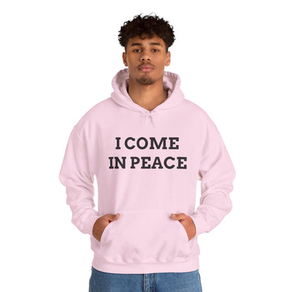 "I Come in Peace" Unwearablez 'Peace' meme Collection Unisex Hoodie