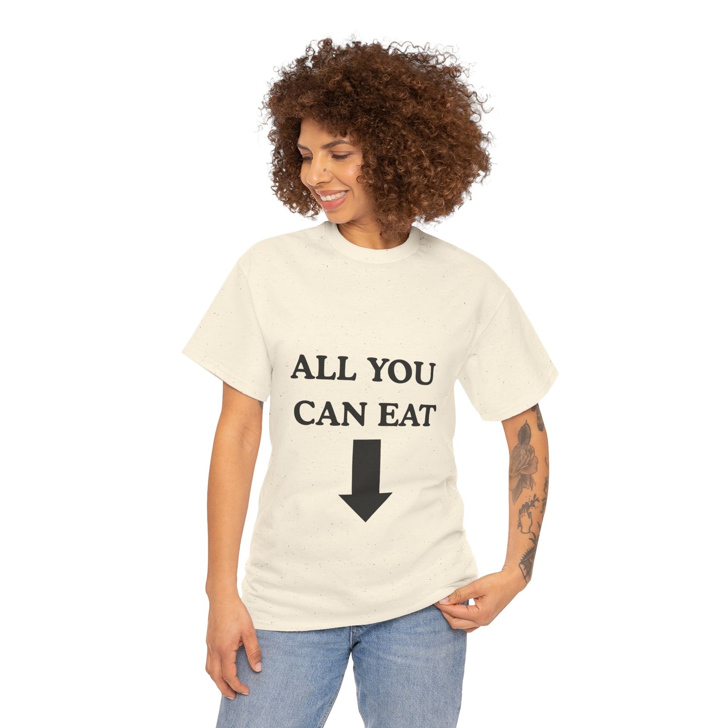 "ALL YOU CAN EAT" - Unwearablez Unisex tee - US Edition