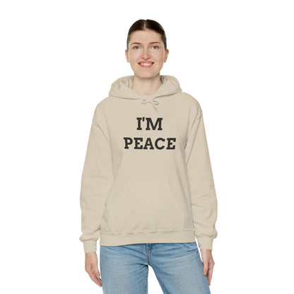 "I'M PEACE" Unwearablez 'Peace' meme Collection Unisex Hoodie