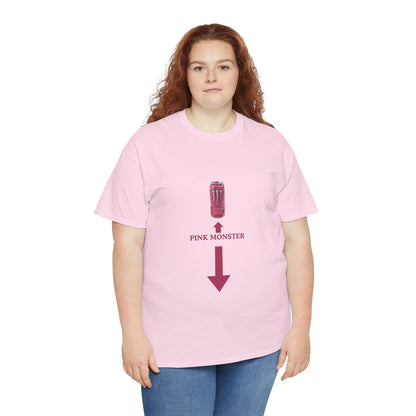 "PINK MONSTER" - Unwearablez 'Monster' meme Collection Unisex tee
