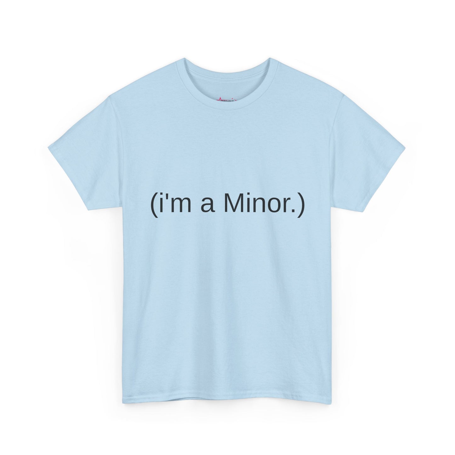 "(i'm a minor.)" - Unwearablez 'ILLEGAL' meme Collection Unisex tee - EU Edition