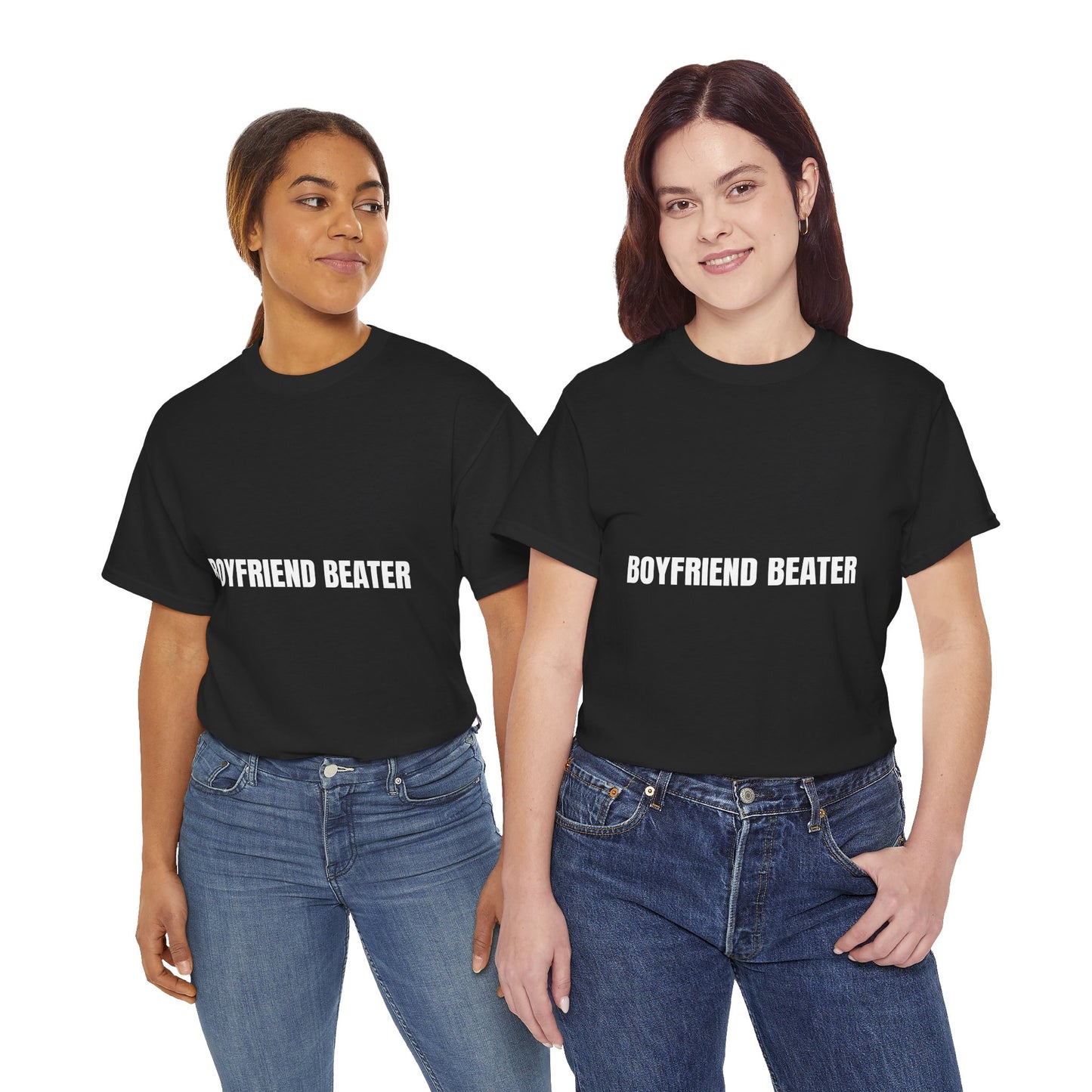 "BOYFRIEND BEATER" - Unwearablez 'DOMESTIC' meme Collection Unisex tee - EU EDITION