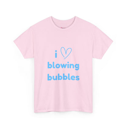 "I love blowing bubbles" - Unwearablez "Blowing Bubbles" Collection Unisex tee
