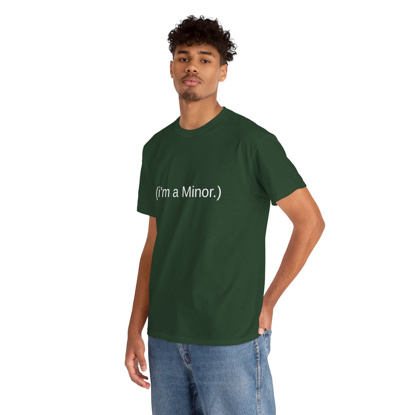 "(i'm a minor)" - Unwearablez 'ILLEGAL' meme Collection Unisex tee - US Edition